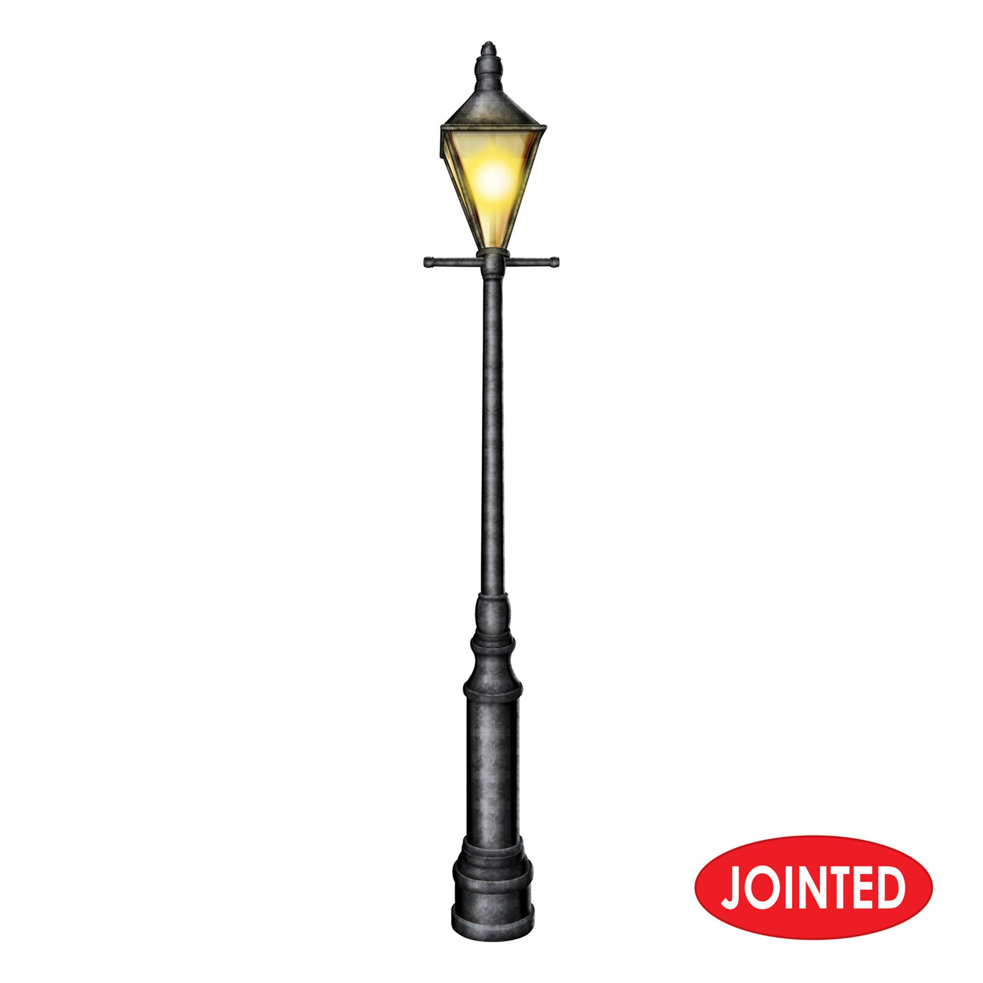 Beistle 6ft. Black Jointed Lamppost